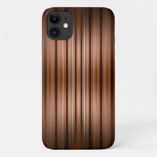 Case-Mate iPhone Case Rayures brunes et noires lumineuses