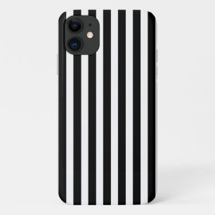 Case-Mate iPhone Case Rayures de bonbon noir et blanc