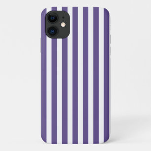 Case-Mate iPhone Case Rayures de bonbon ultra violet et blanc