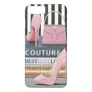 Coque iPhone 8 Plus/7 Plus Rayures de couture d'Apple sauvage - chaussures
