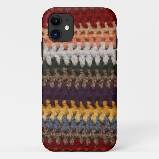 Coques Case-Mate iPhone Rayures de tricot (Dos)