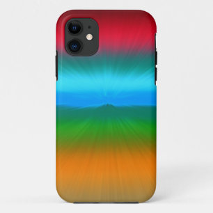 Coque Case-Mate Pour iPhone Rayures de zoom de arc-en-ciel