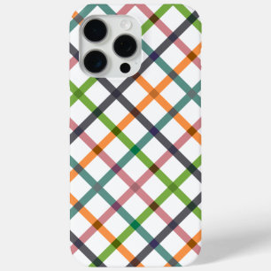 Coque iPhone 15 Pro Max Rayures Rétro