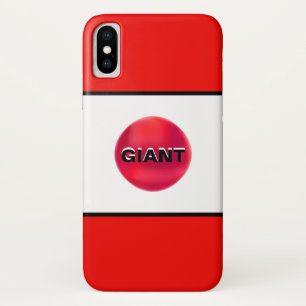 Case-Mate iPhone Case Rayures rouges blanches noires