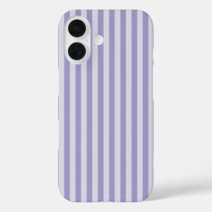 Coques iPhone 16 Rayures Violettes