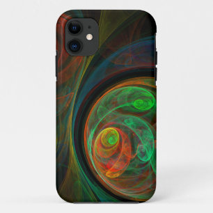 Case-Mate iPhone Case Reborn Green Art Abstrait