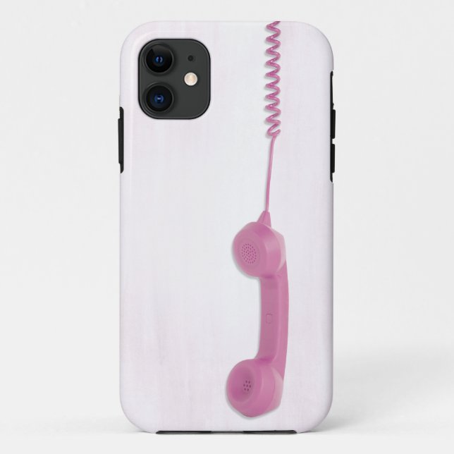 Coques Case-Mate iPhone Récepteur téléphonique rose dangereux (Dos)