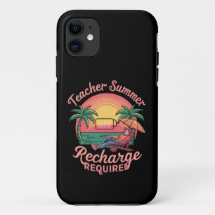 Case-Mate iPhone Case Recharge d'été pour enseignants requis dernier jou
