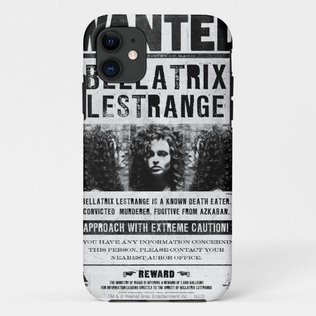 Coques Case-Mate iPhone Recherchée Bellatriz Lestrange (Dos)