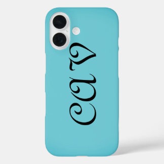 Coques iPhone 16 Recoleta Cornflower Bleu