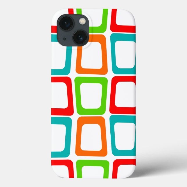 Coques Case-Mate iPhone Rectangles biaisées  (Verso)