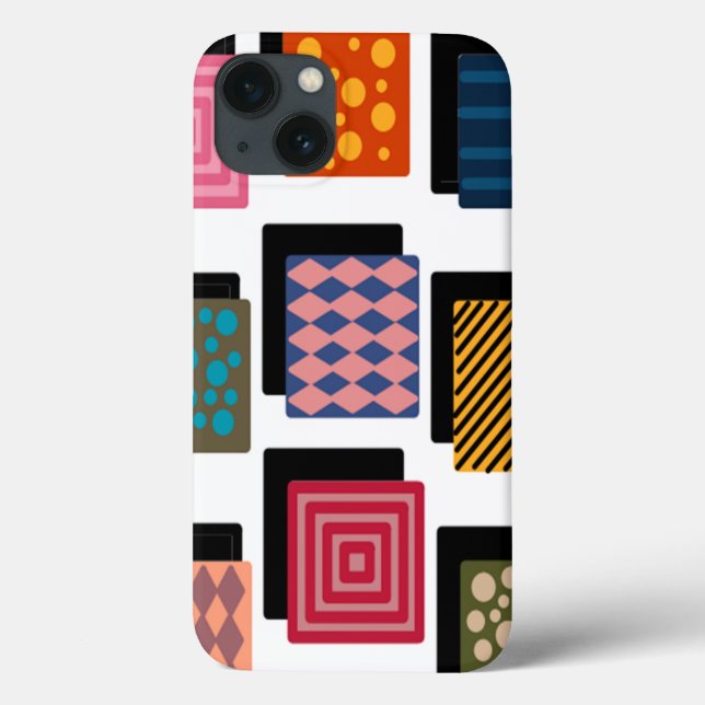 Coques Case-Mate iPhone Rectangles et ombres (Verso)