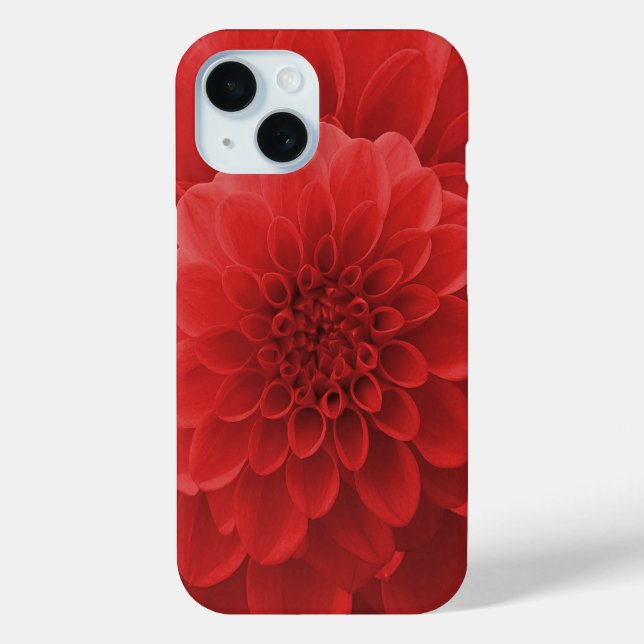 Coques Case-Mate iPhone Red Dahlia (Verso)