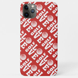 Coques Pour iPhone Red Golf Love Motif
