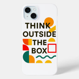 Coque iPhone 15 Mini Réfléchissez à l'extérieur de la boîte