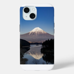 Coque Pour iPhone 15 Réflexion du lac Fuji