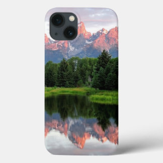Etui iPhone Case-Mate Réflexions de Grand Teton sur l'étang Beaver