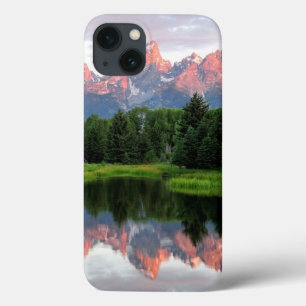 Etui iPhone Case-Mate Réflexions grandes de Teton au-dessus de l'étang