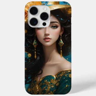 Coque iPhone 15 Pro Max "Regal Elegance : Queen's Crown"