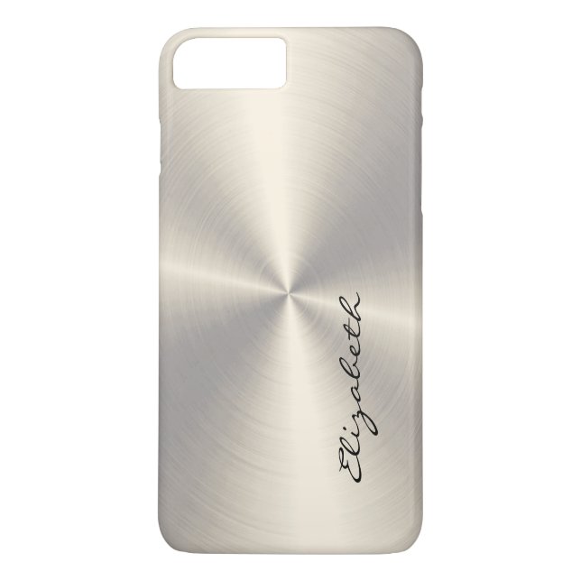 Coques Case-Mate iPhone Regard en métal d'acier inoxydable de chrome (Dos)