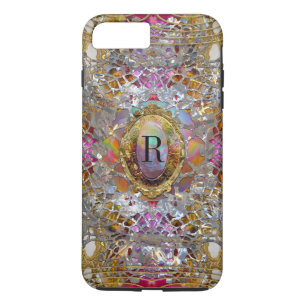 Etui iPhone Case-Mate Regardez dans kaléidoscope Élégant Monogramme Girl