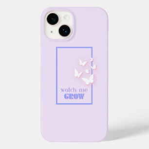 Coque Pour iPhone 14 Regardez-moi grandir, Motivationnel, Inspirationne