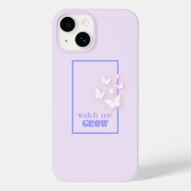 Coques Case-Mate iPhone Regardez-moi grandir, Motivationnel, Inspirationne (Verso)