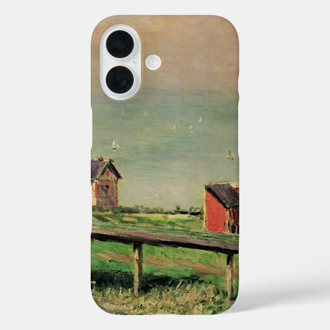 Coques Case-Mate iPhone Régate à Villerville par Gustave Caillebotte (Verso)