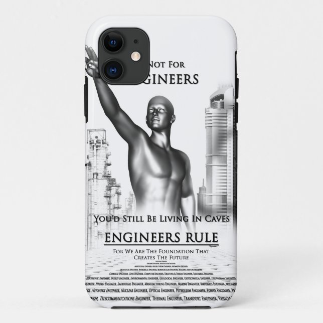 Coques Case-Mate iPhone Règle des ingénieurs (Dos)