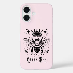 Coques iPhone 16 Reine Abeille – Emblème de Tarot Mystique