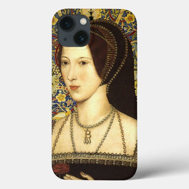 Coques Case-Mate iPhone Reine Anne Boleyn - Portrait (Verso)