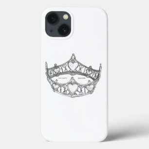 13 Case Reine des Coeurs couronne argent tiara iphone 6 co