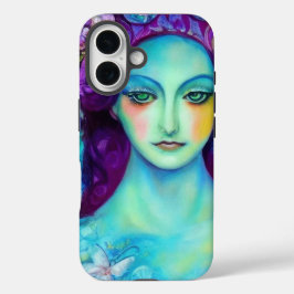 Coques iPhone 16 Reine des fées enchantée avec papillons