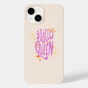 Coque Pour iPhone 14 Reine d'Halloween, reine d'Halloween rétro, art d'