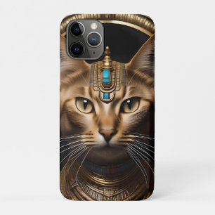Case-Mate iPhone Case Reine du Nil : Cléopâtre le chat en coiffure
