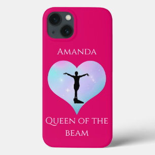 Case-Mate iPhone Case Reine Rose Des Poutres Gymnastique Personnalisée