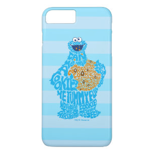 Coques Pour iPhone Remplissage de motif de monstre de cookie
