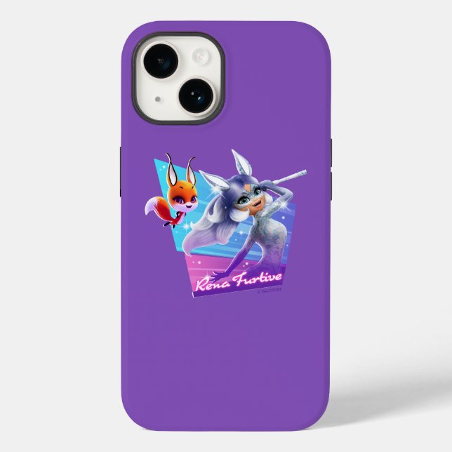 Coques Case-Mate iPhone Rena Furtive Graphic (Verso)
