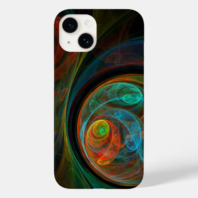Coques Case-Mate iPhone Renaissance de l'art Abstrait (Verso)