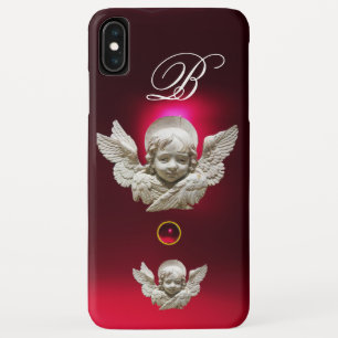 Case-Mate iPhone Case RENAISSANCE FLORENTINE ANGEL Monogramme Bourgogne