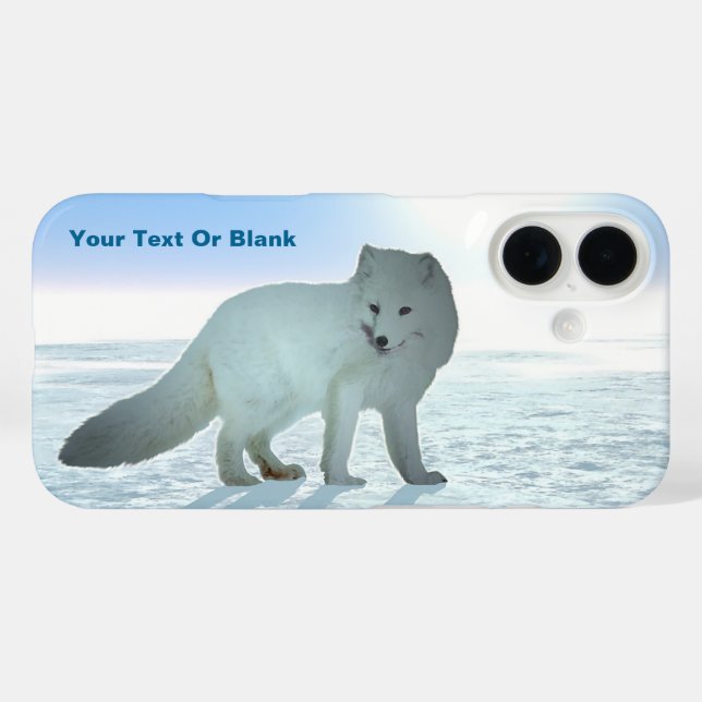 Coques Case-Mate iPhone Renard arctique (Verso (horizontal))