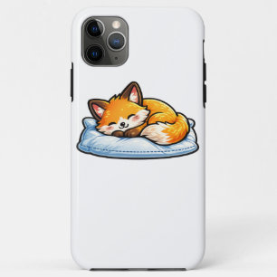 Case-Mate iPhone Case Renard endormi confortablement sur un oreiller Mig