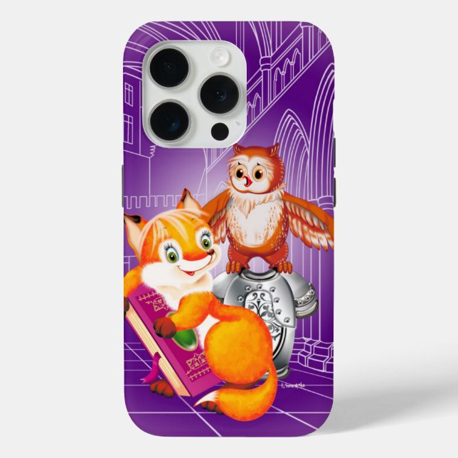 Coques Case-Mate iPhone renard et hibou (Verso)