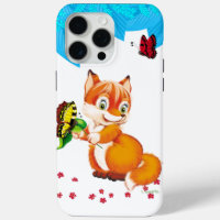 renard et papillon