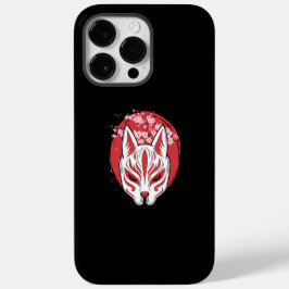 Coque Pour Pour iPhone 14 Pro Max Renard Masque Kitsune japonais