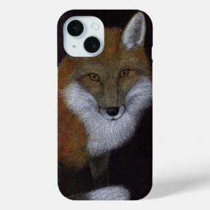 Coque Pour iPhone 15 Renard rouge
