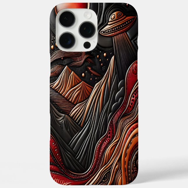 Coques Case-Mate iPhone Rencontre mystique avec des Aliens (Verso)