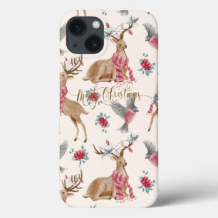 Case-Mate iPhone Case Rennes, Oiseaux, Fleurs