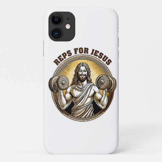 Coques Case-Mate iPhone Reps pour Jésus (Dos)