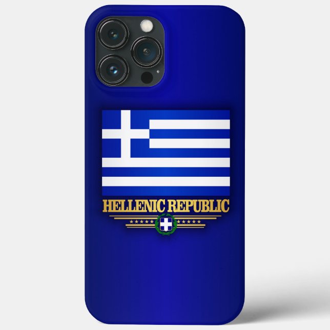 Coques Case-Mate iPhone République hellénique (Grèce) (Verso)